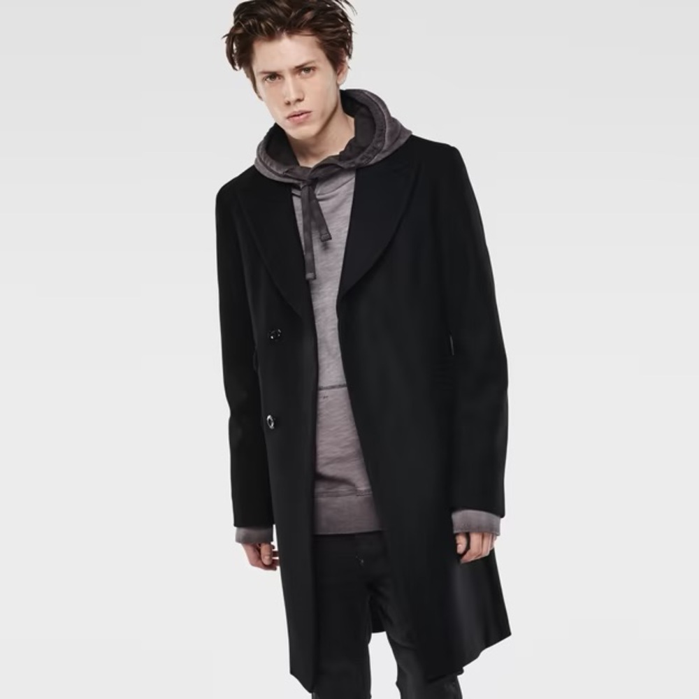 G Star Raw Men’s Wool 3/4 Trench Coat
